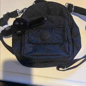 NWT Kipling Classic Black Mini Backpack